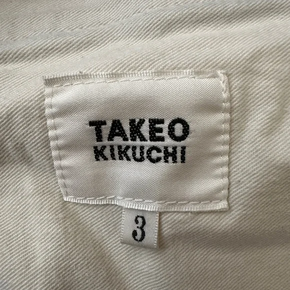 Men's Takeo Kikuchi Japan Brown Jeans Size 3